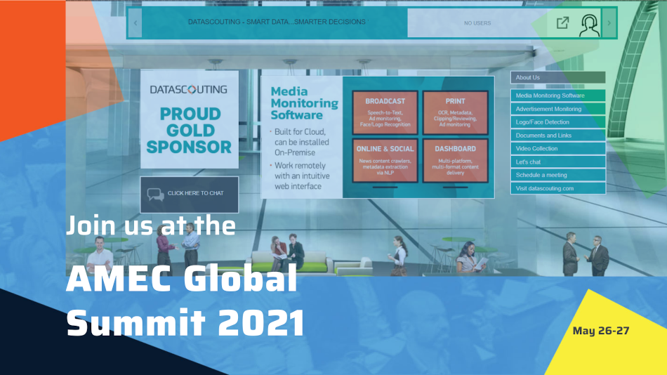 AMEC Global Summit 2021 - Booth