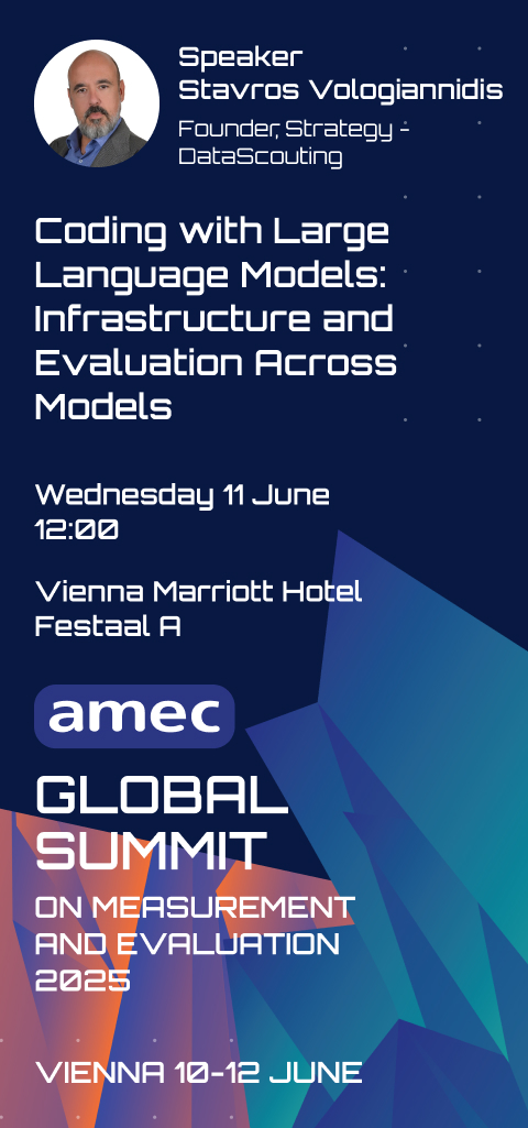 AMEC Summit 2025 | Speaker - Stavros Vologiannidis