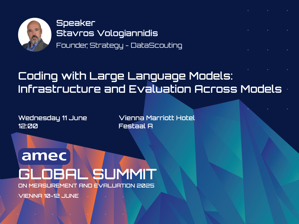 AMEC Summit 2025 | Speaker - Stavros Vologiannidis