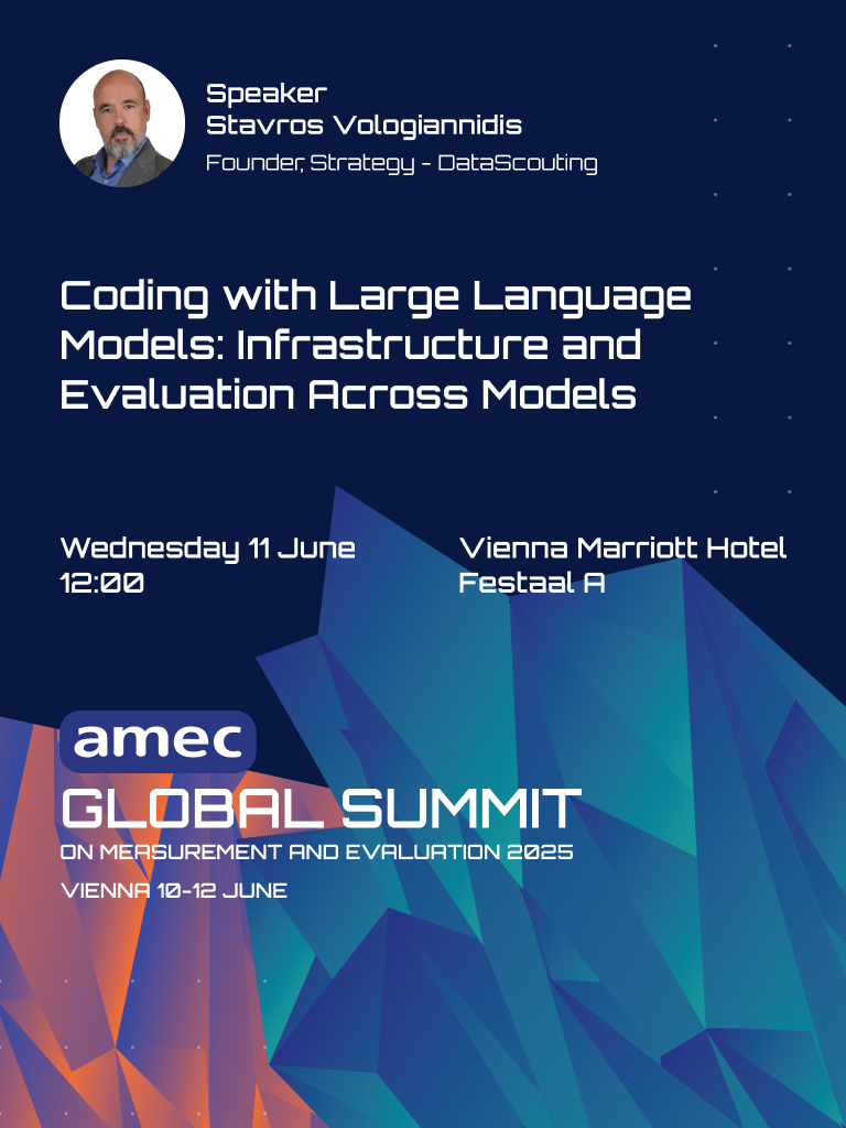 AMEC Summit 2025 | Speaker - Stavros Vologiannidis